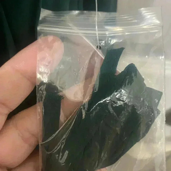 New Birdy Grey Grace Emerald Green Gown Size Large - Picture 8 of 8